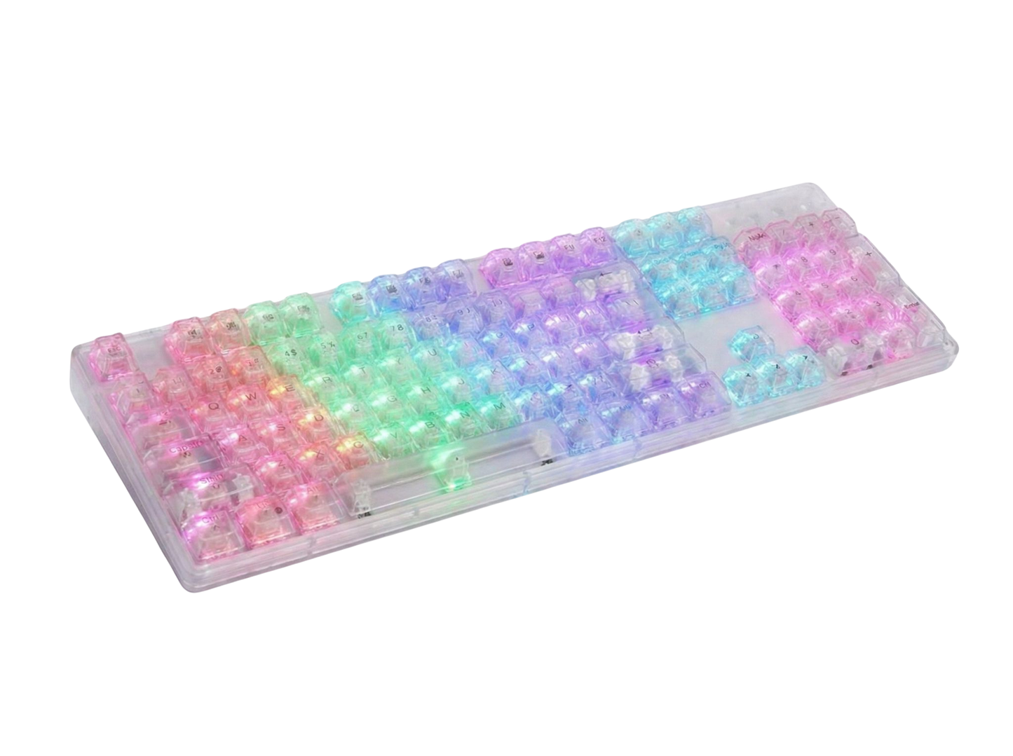 L1000 Ice Crystal Keycap Wired Mechanical Gaming Keyboard
