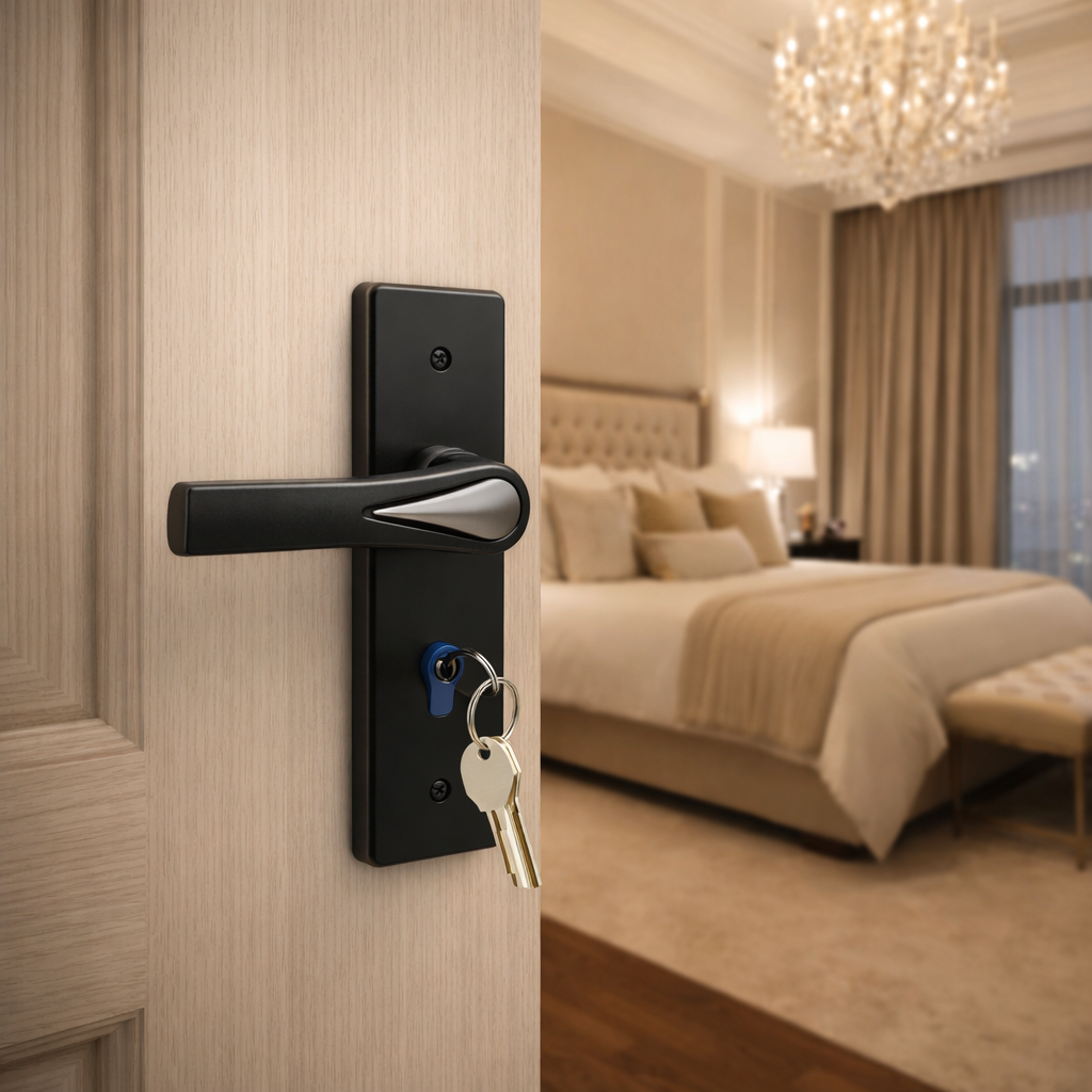 Door Handle - Full Plate Eye Drop