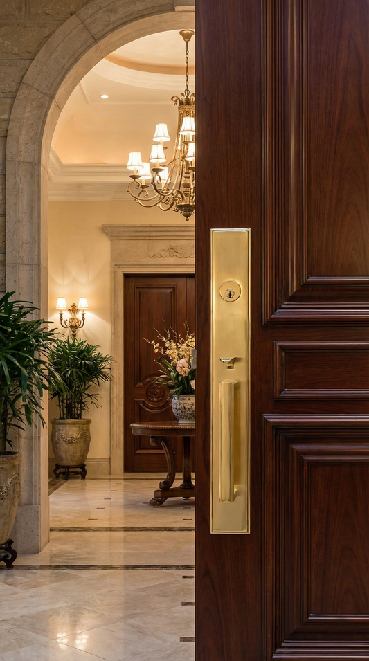 Thumb Lock - Flat Plain Gold