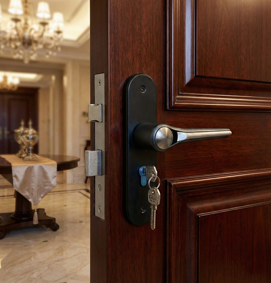 Door Handle - Full Plate Globe