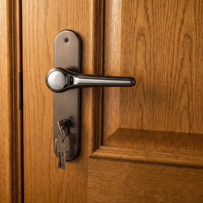 Door Handle - Full Plate Globe