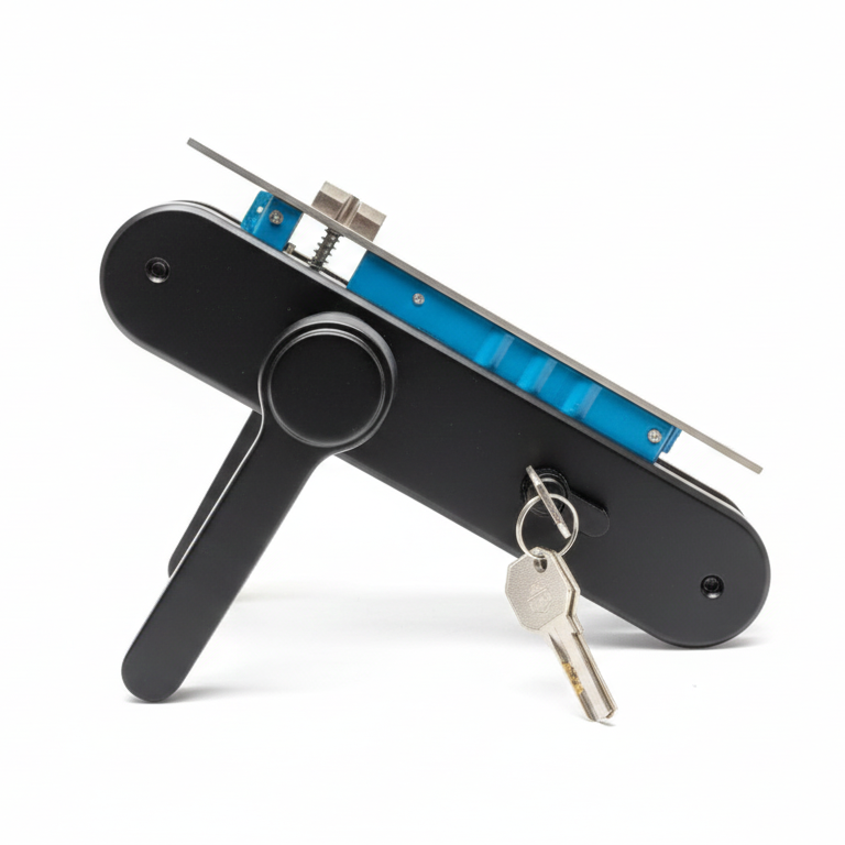 Door Handle - Full Plate Magnifying Glass