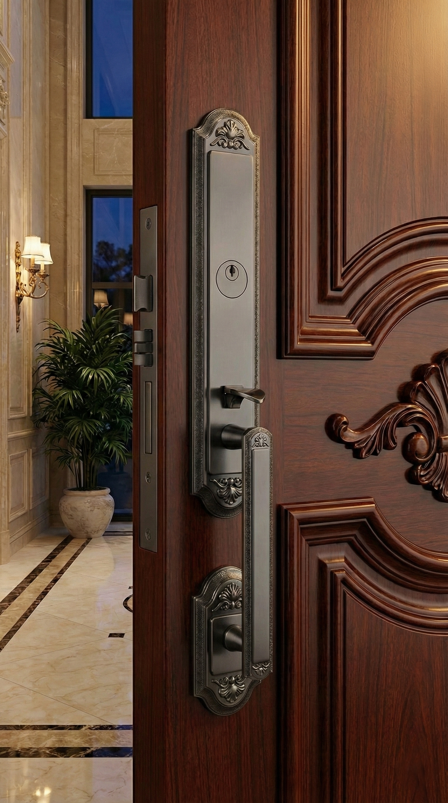 Thumb Lock - Half Plate Edge Carving